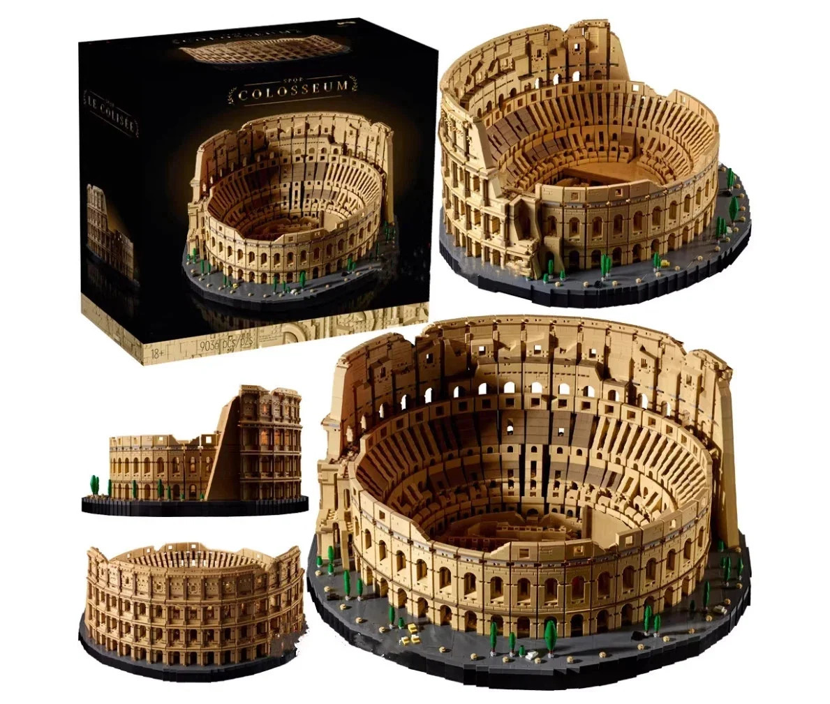 NEW 9036 PCS Roman Colosseum Unbranded Creator Expert Building Block Set MOC