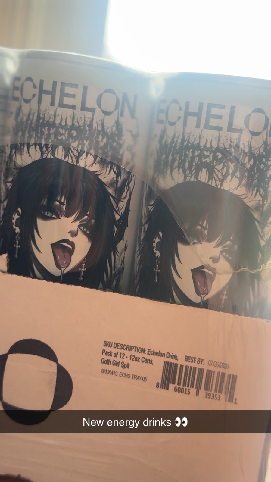 (On hand)Echelon Goth Girl Spit Energy Drink 1 Can - *Last Restock Ever* (On hand)Echelon Goth Girl Spit Energy Drink 1 Can - *Last Restock Ever*
