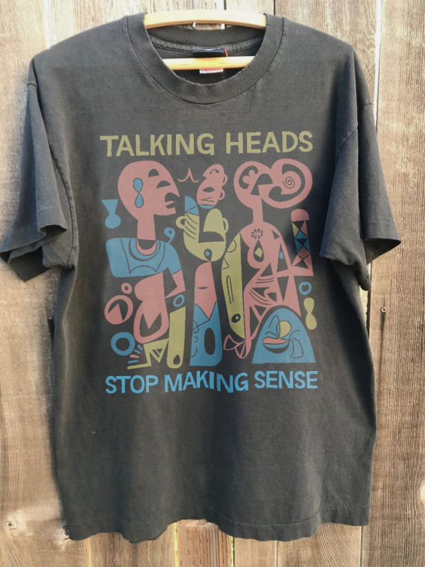 Talking Heads Band Stop Making Sense Unisex T-shirt Size S-5XL
