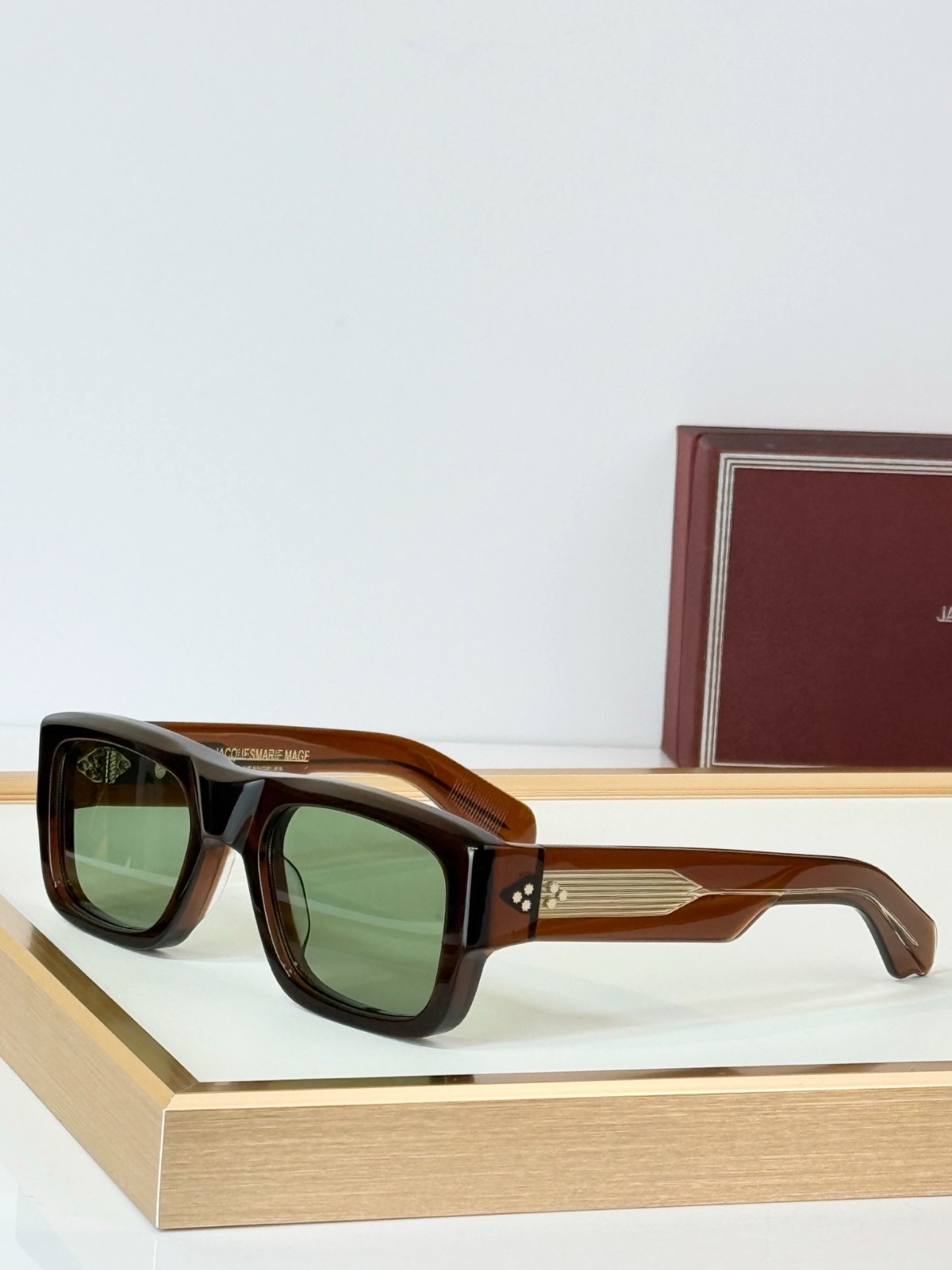 Jacques Marie Mage Donati Rectangular Sunglasses Unisex Jacques Marie Mage Donati Rectangular Sunglasses Unisex