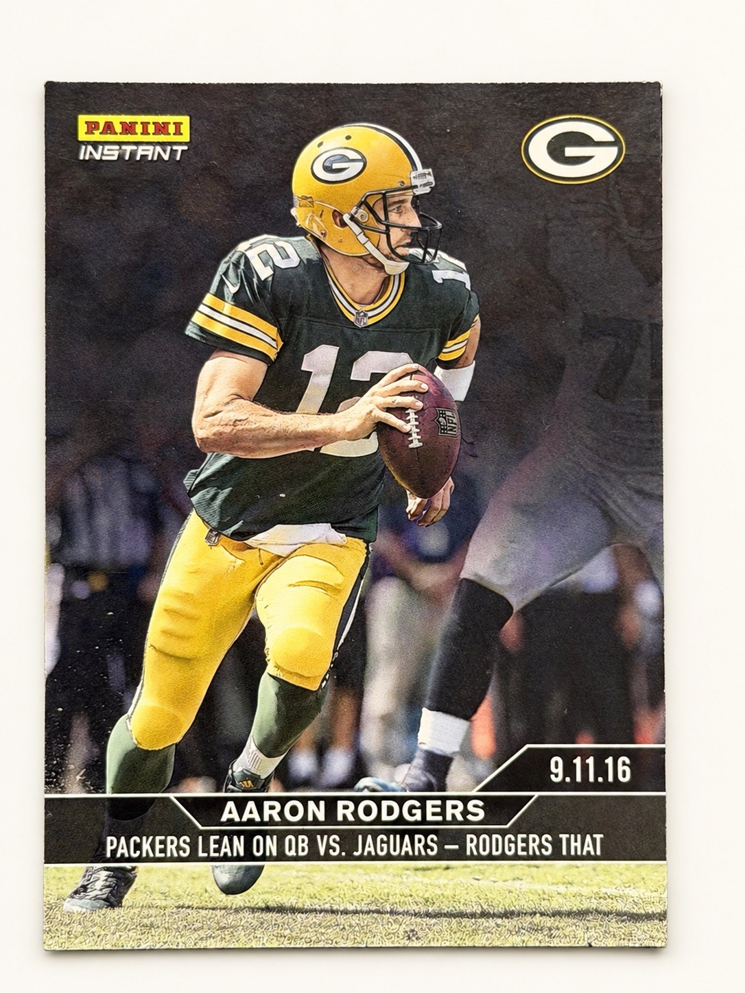 2016 Panini Instant Aaron Rodgers #11 One of One (1/1) 2016 Panini Instant Aaron Rodgers #11 One of One (1/1)
