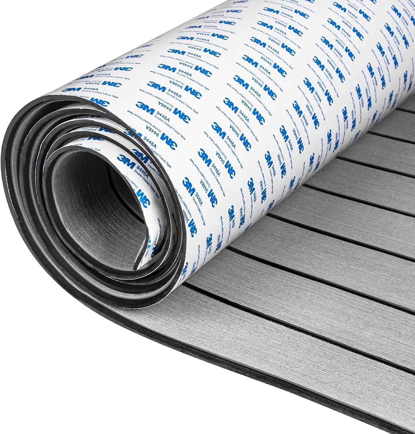 EVA Foam Boat Flooring with 3M Adhesive Marine Self-Adhesive Decking 96x45.6