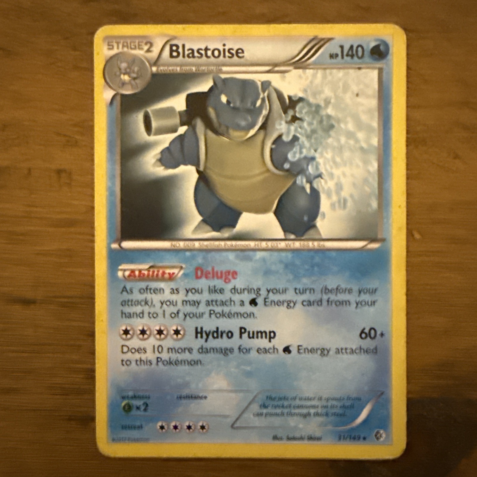 Blastoise 31/149 Blastoise 31/149