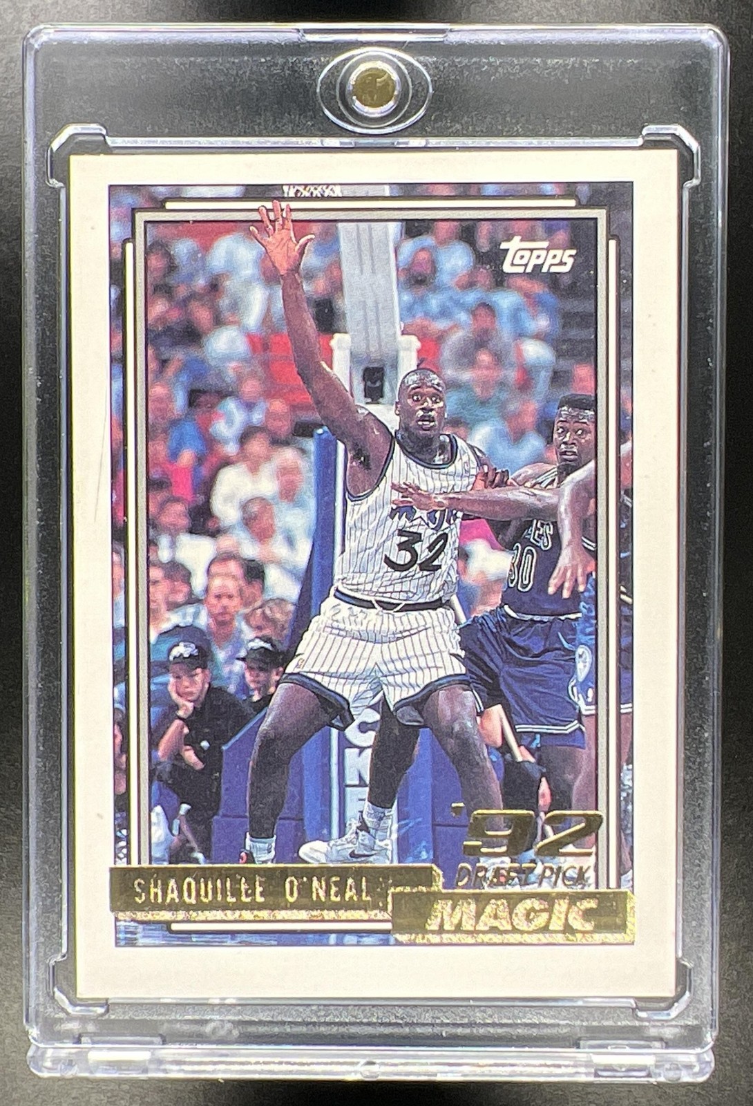 1992-93 Topps Shaquille O\'Neal #362 Gold RC Orlando Magic True Rookie Parallel 1992-93 Topps Shaquille O\'Neal #362 Gold RC Orlando Magic True Rookie Parallel