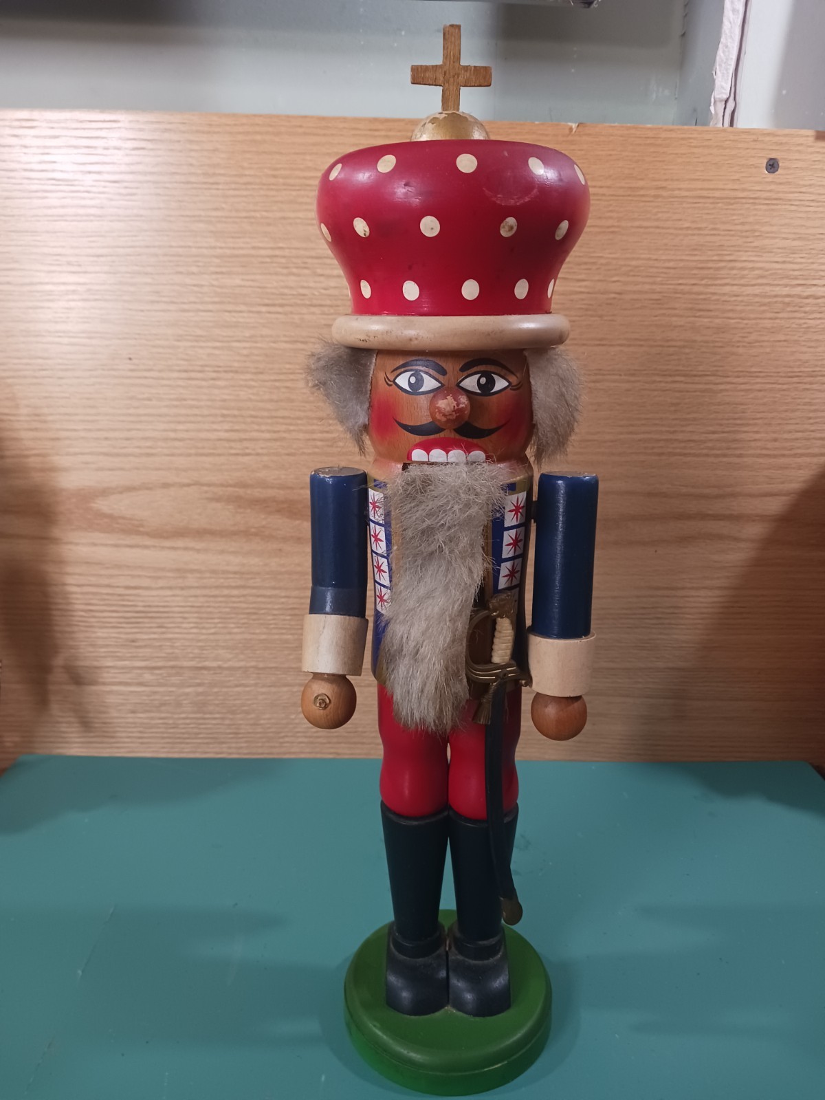 Vintage Steinbach Nutcracker Emperor Barbarossa King\'s Court RETIRED Rare Vintage Steinbach Nutcracker Emperor Barbarossa King\'s Court RETIRED Rare
