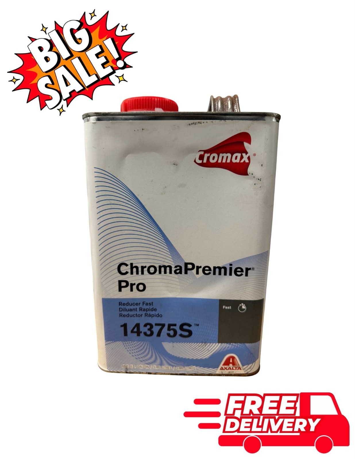 ⚡ Axalta ChromaPremier Pro 14375S Fast Reducer 1 Gallon