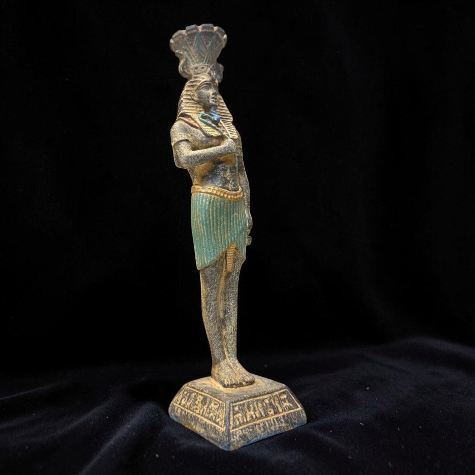 Authentic Pharaonic Statue Rare Egyptian Artifacts Of Phataoh Tutankhamun BC