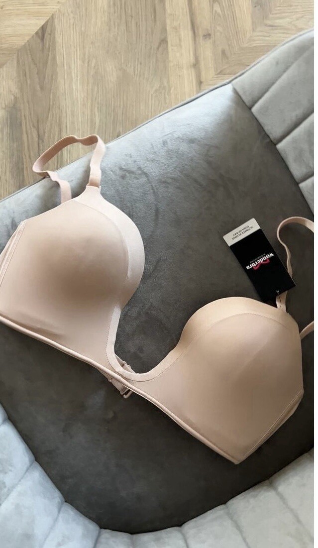 Wonderbra Ultimate Plunge Bra W00J5Womens Sexy Plunge Cleavage Bras 34B ( 75B )