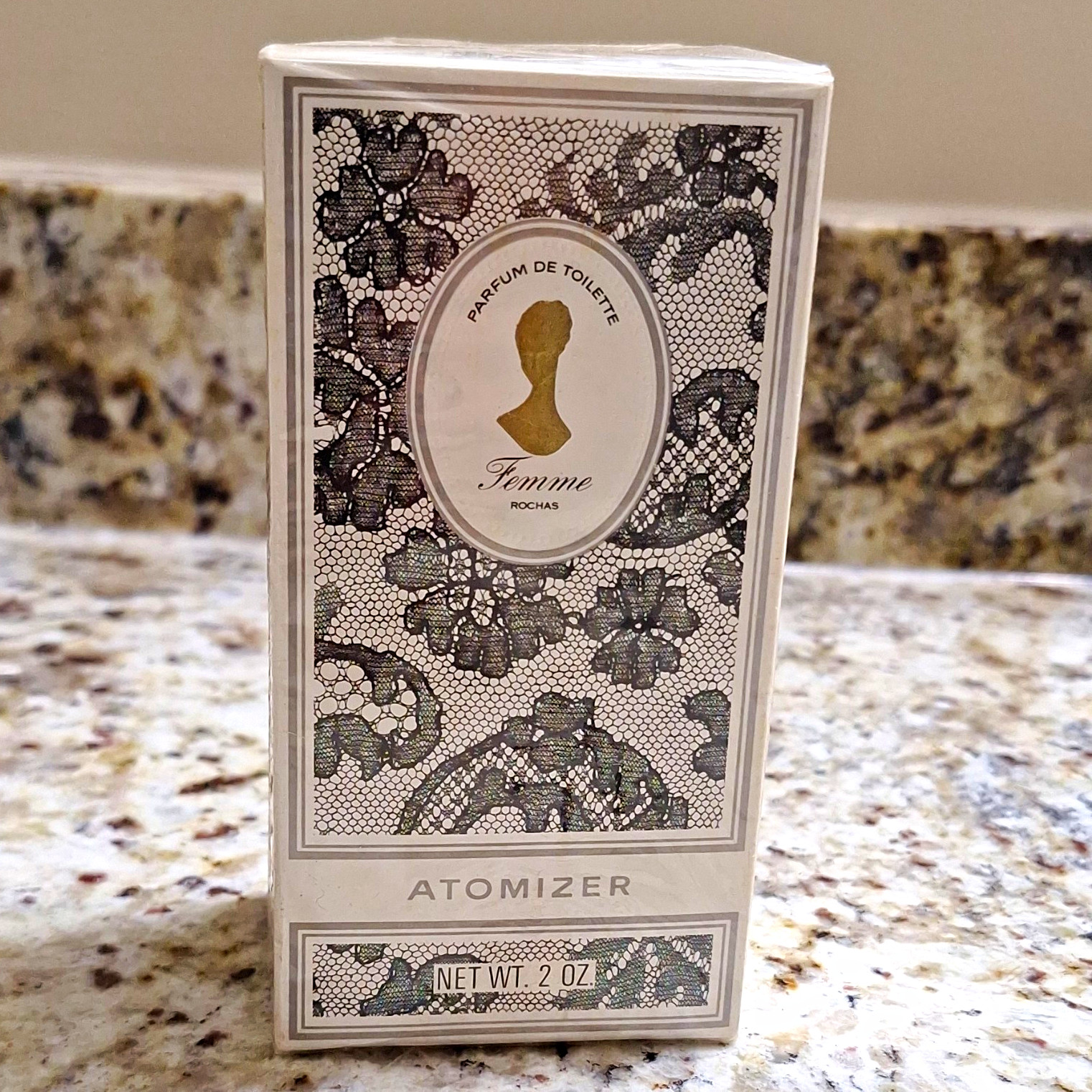 *Unopened* Vintage Femme by Rochas Parfum de Toilette Atomizer Spray 2 oz. *Unopened* Vintage Femme by Rochas Parfum de Toilette Atomizer Spray 2 oz.