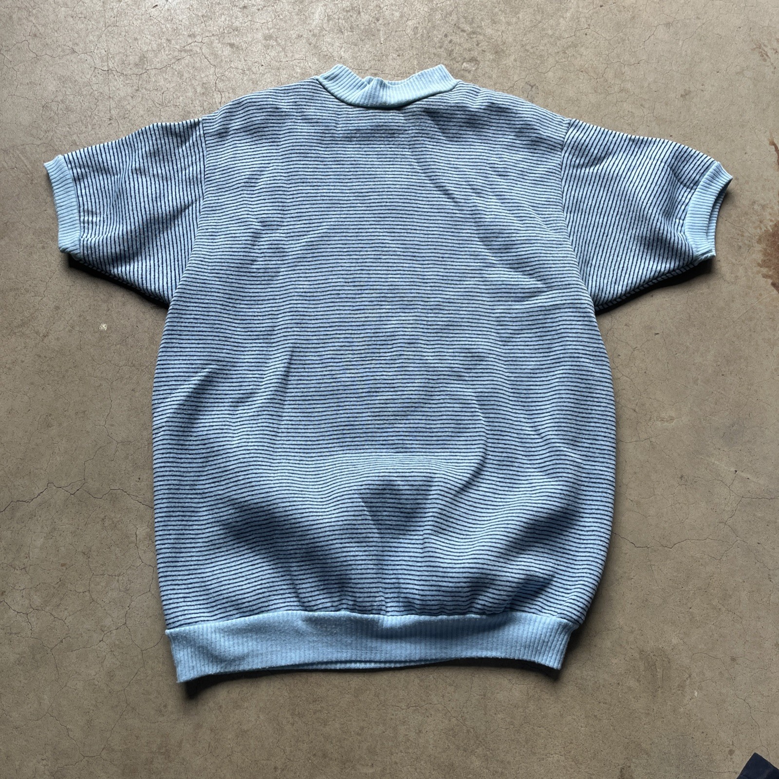 Vintage  1960s Town craft Short Sleeve Sweatshirt Size:L