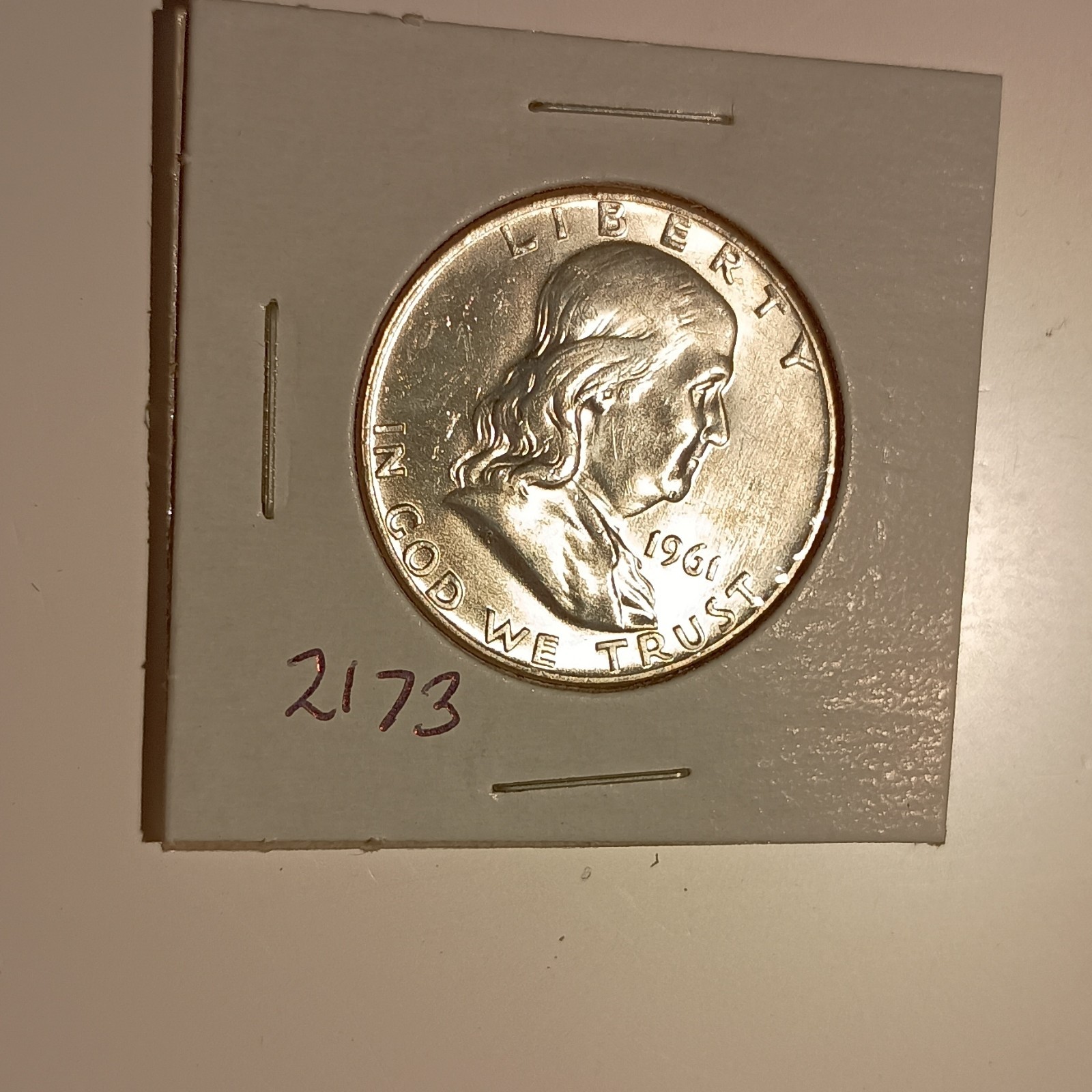 1961 Franklin Half Dollar 50C Silver 0.9 1961 Franklin Half Dollar 50C Silver 0.9