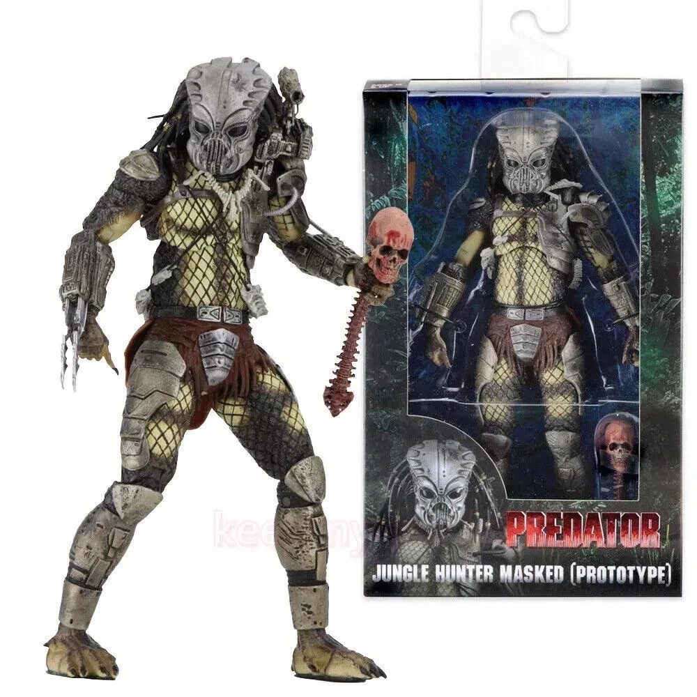 NECA Predator Jungle Hunter Masked 7-Inch 30th Anniversary Action Figure – Premi