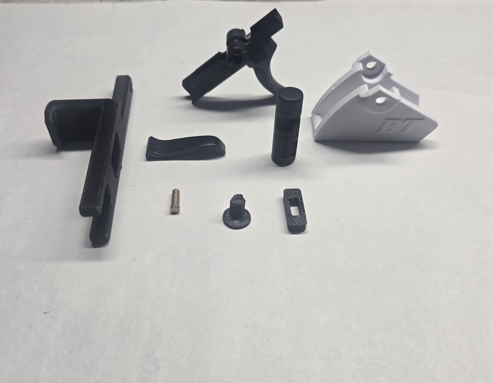 push button style safety selctor, multi posistion (metal) full kit