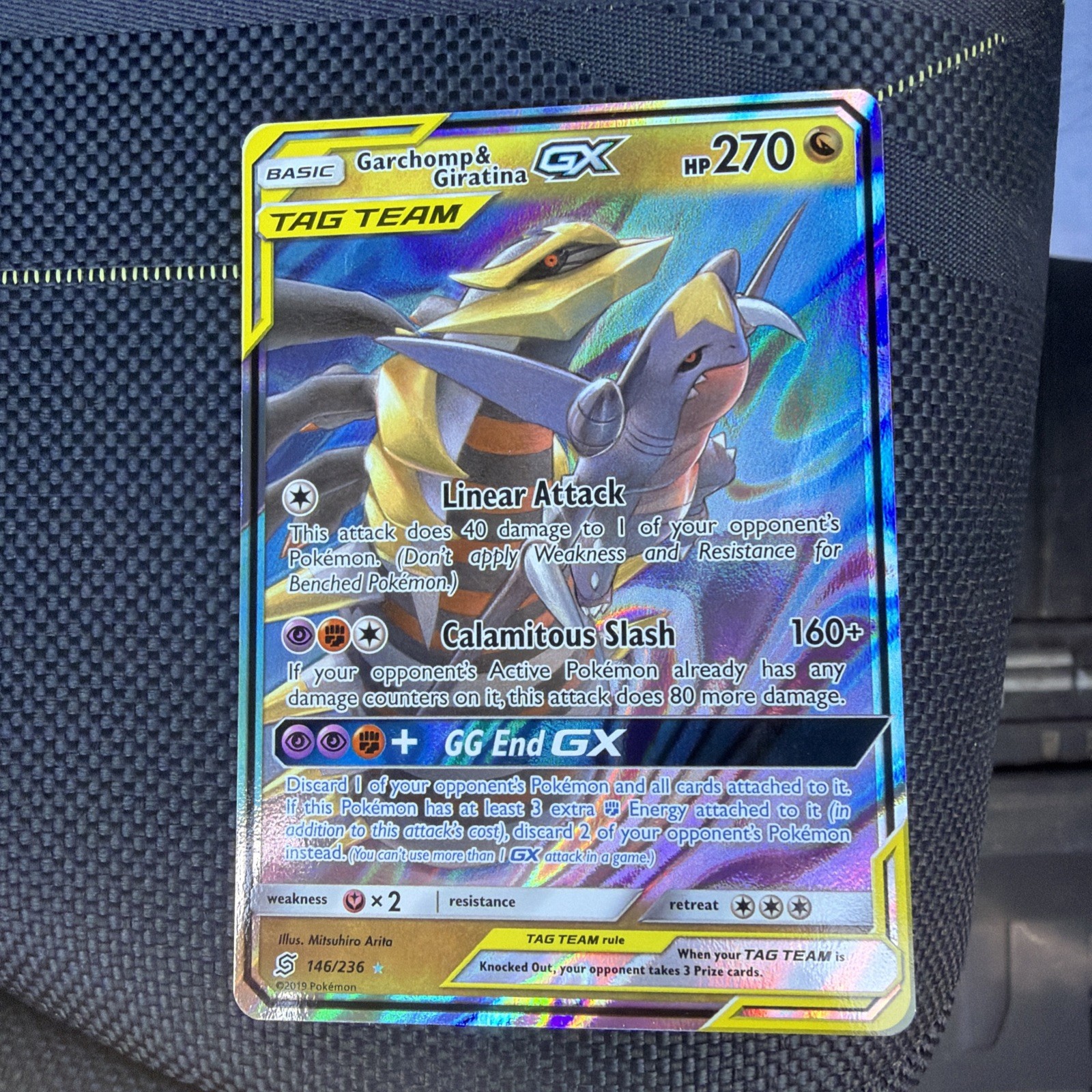 Garchomp & Giratina Tag Team GX 146/236