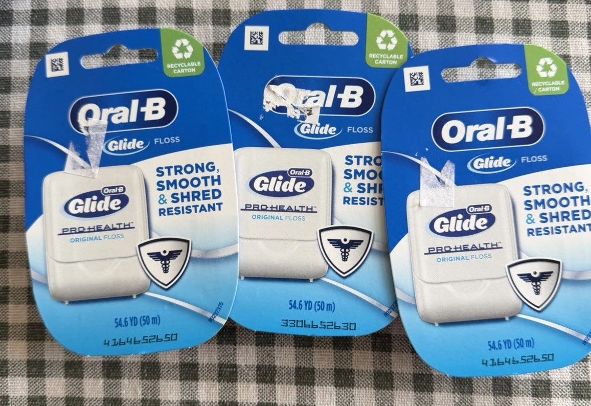 Glide Oral-B PRO-HEALTH Original Floss 54.6yd Discontinued OLD FORMULA X3