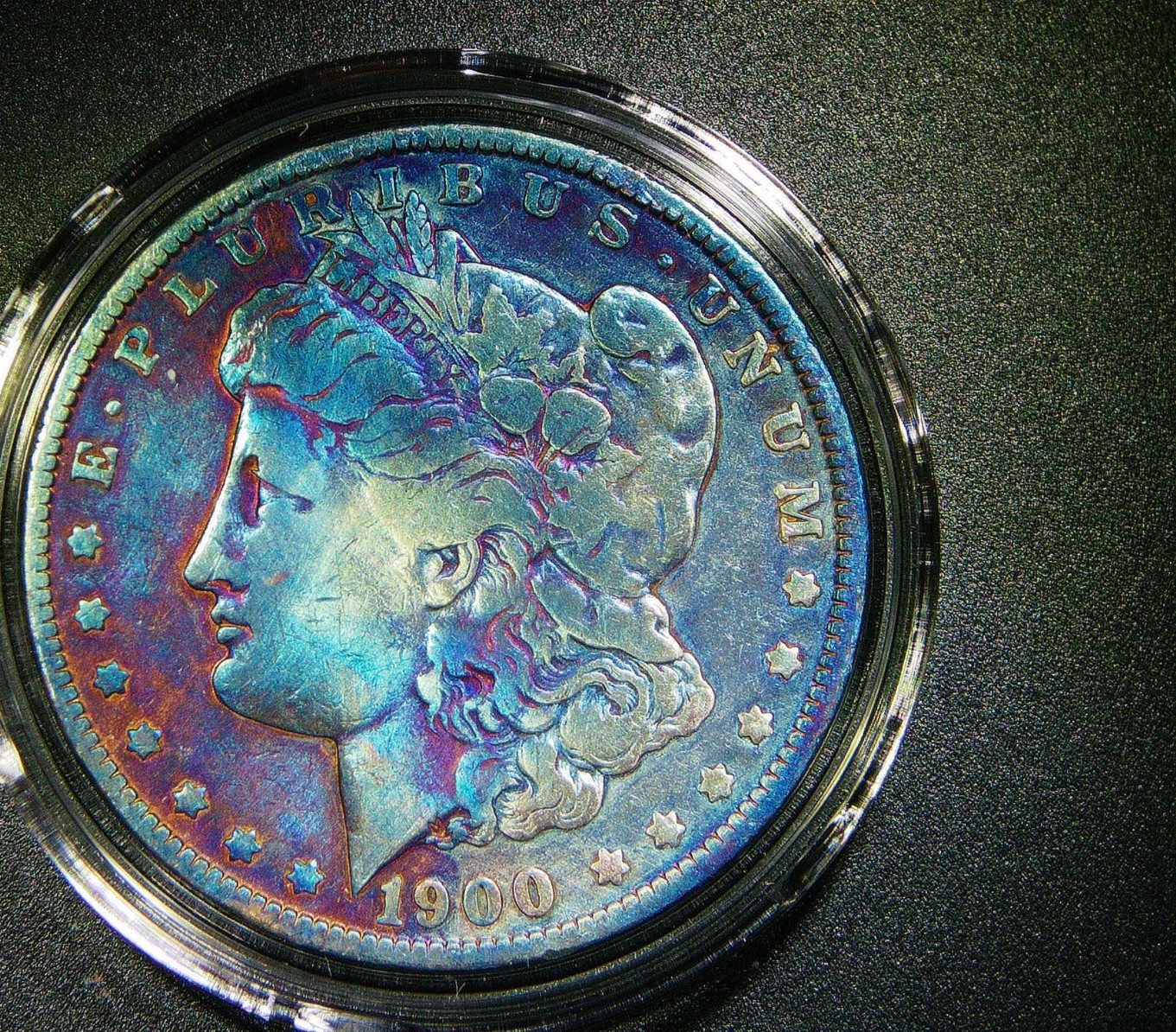 F/VF+ 1900-O MORGAN SILVER DOLLAR BEAUTIFULLY TONED QUALITY COIN M-1939