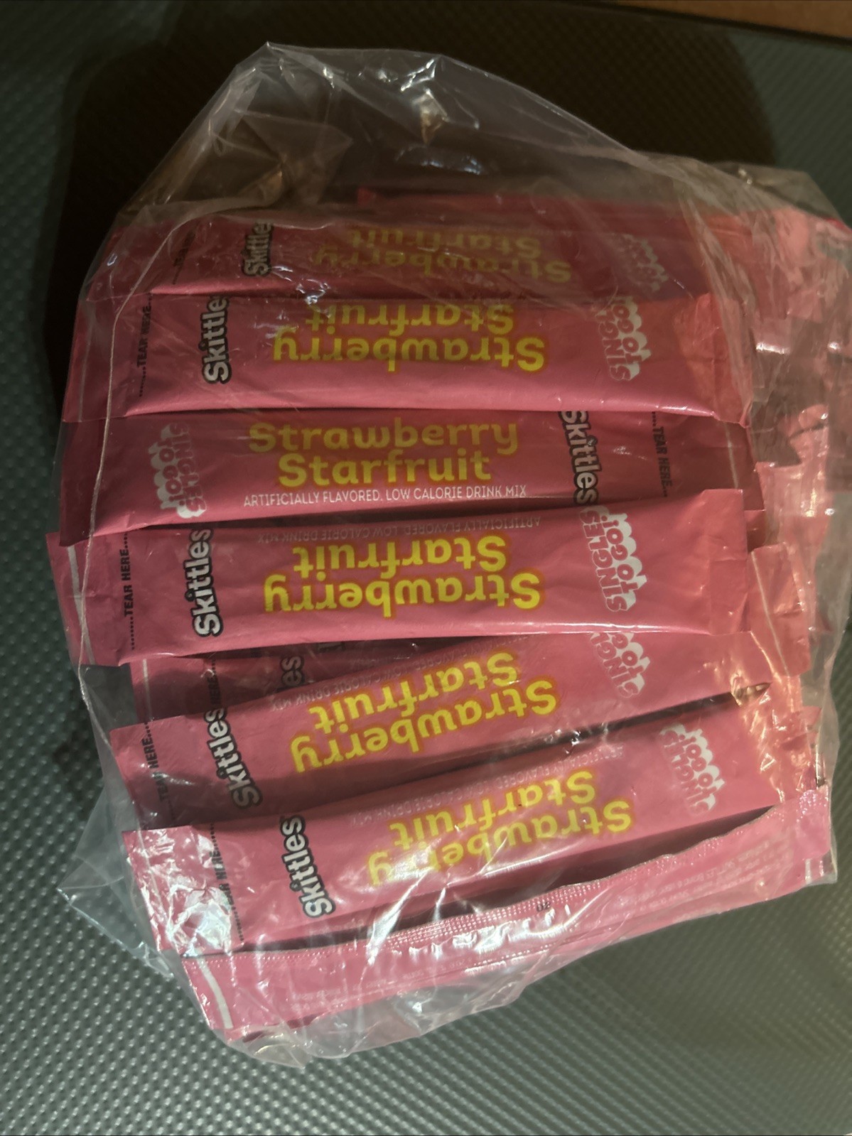 Skittles Tropical Flavor Strawberry Starfruit 50 Packets For 30$ Shipping 5$