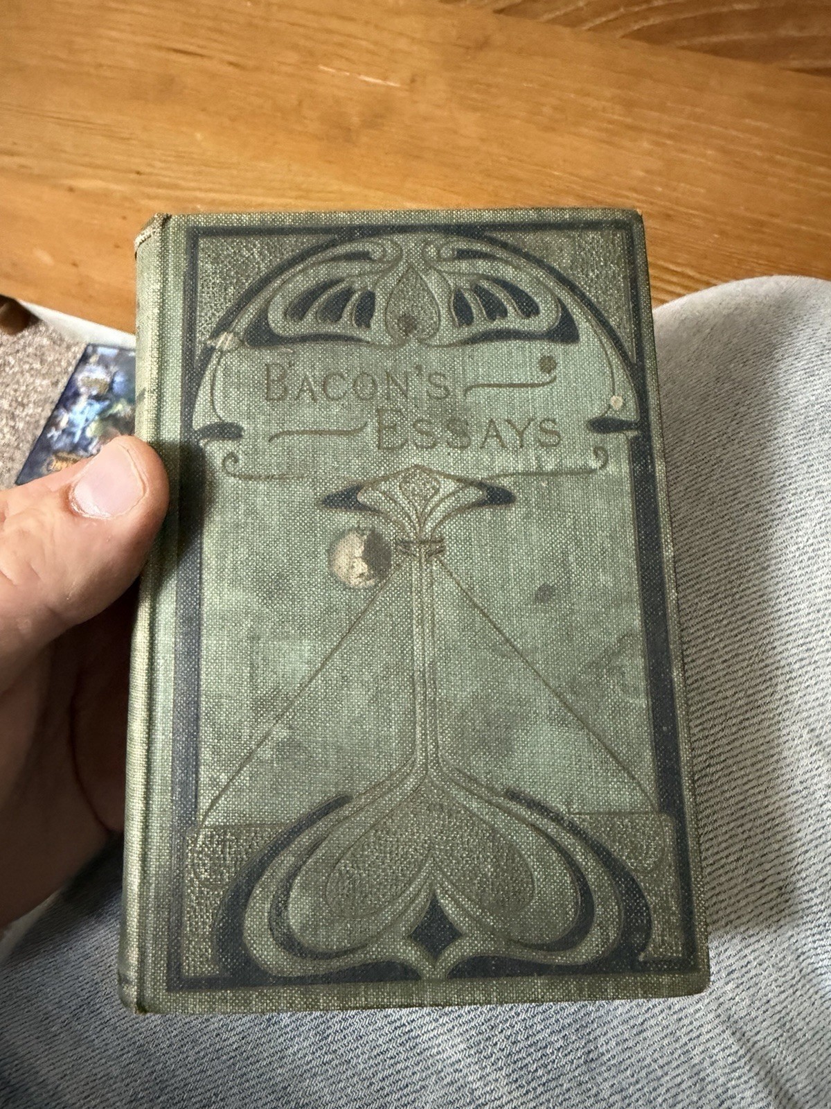Antique Bacon’s Essays Francis Bacon M.A. Donohue Chicago Hardcover Rare