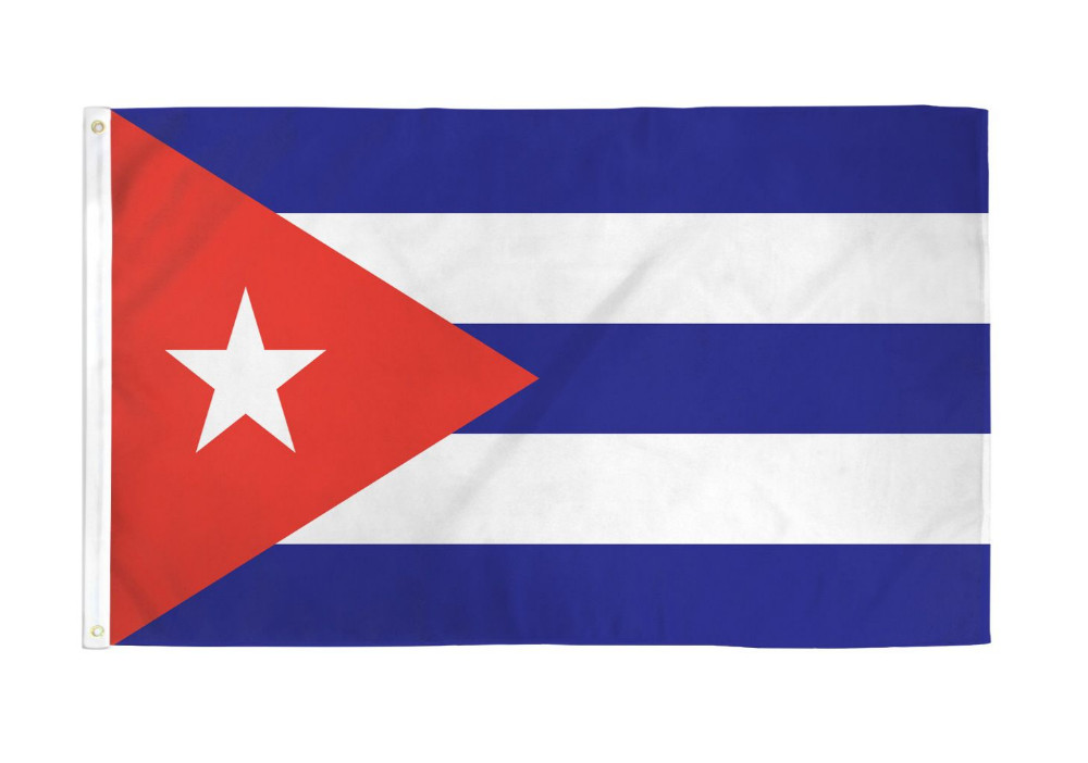 Cuba Flag Cuban Flag National Country 3x5 Feet Banner Flag Bandera