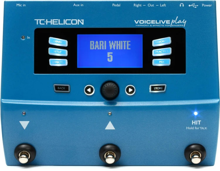 TC-Helicon VoiceLive Play Vocal Harmony and Effects Pedal