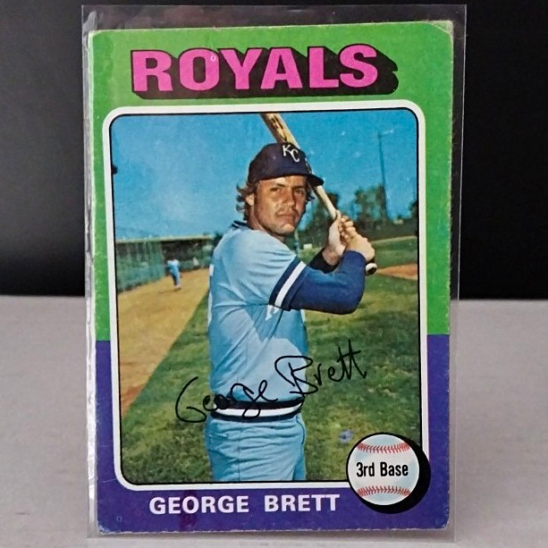 1975 Topps George Brett Rookie Card # 228 