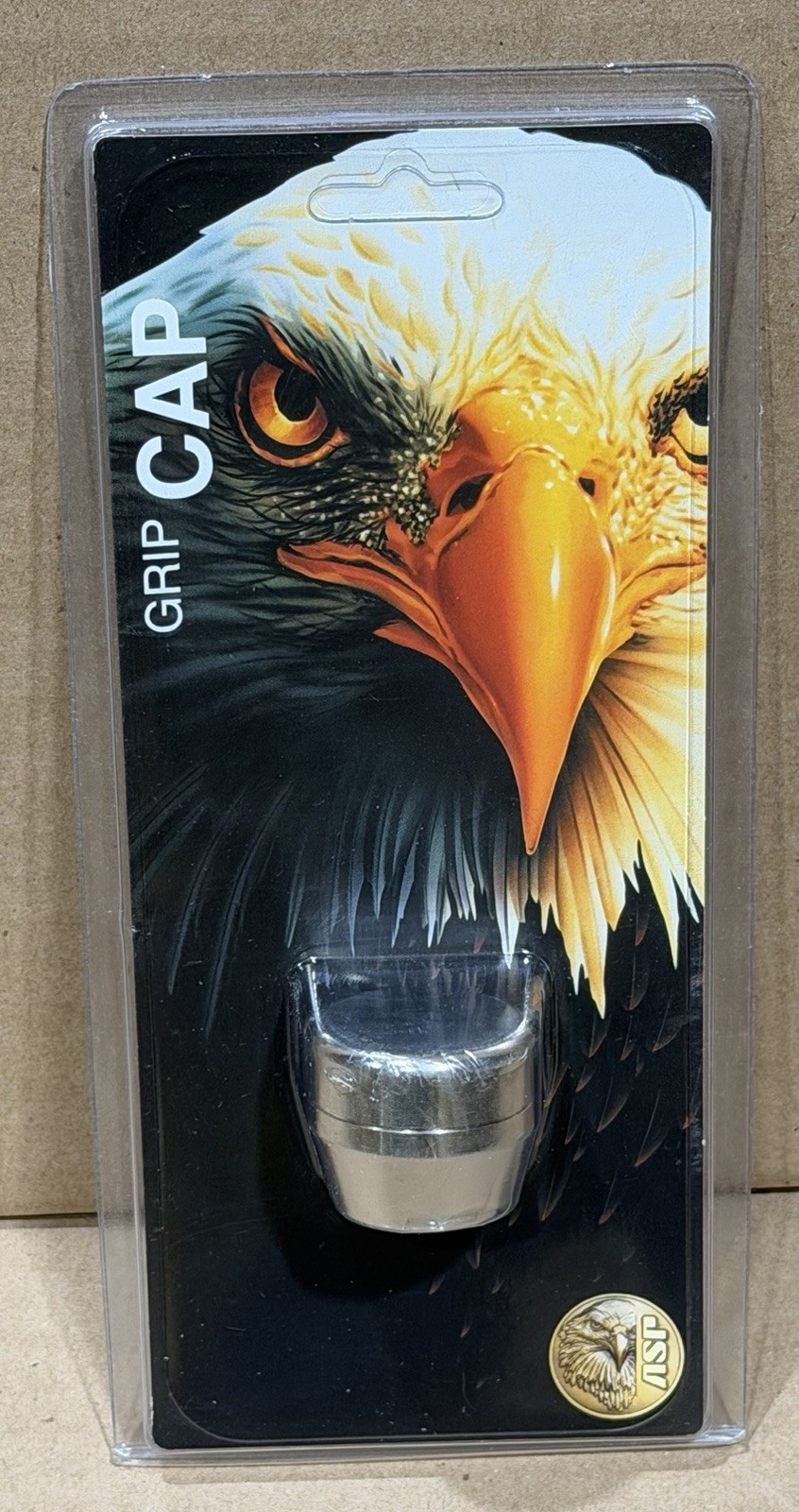 ASP 52915 Grip Cap Electroless Tactical Friction Baton Cap Silver New ASP 52915 Grip Cap Electroless Tactical Friction Baton Cap Silver New