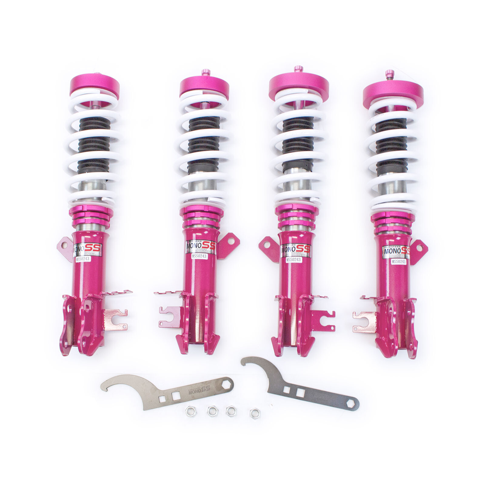 GODSPEED PROJECT MONO-SS ADJ. COILOVER DAMPER KIT FOR 15-UP JEEP RENEGADE FWD