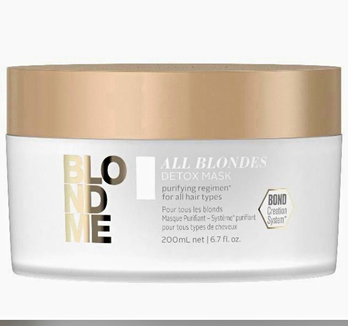 L\'Oréal Professionnel Blondme All Blondes Detox Mask, 6.7 fl oz, Bond System