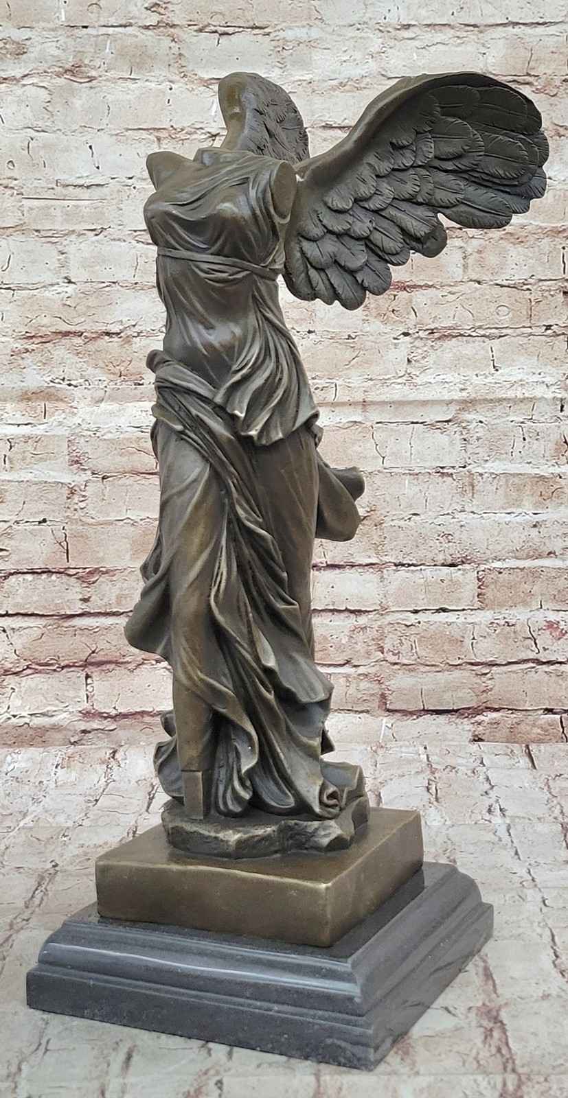 Winged Nike Samothrace Louvre Paris Bronze Marble Victory Statue Sculpture Sale