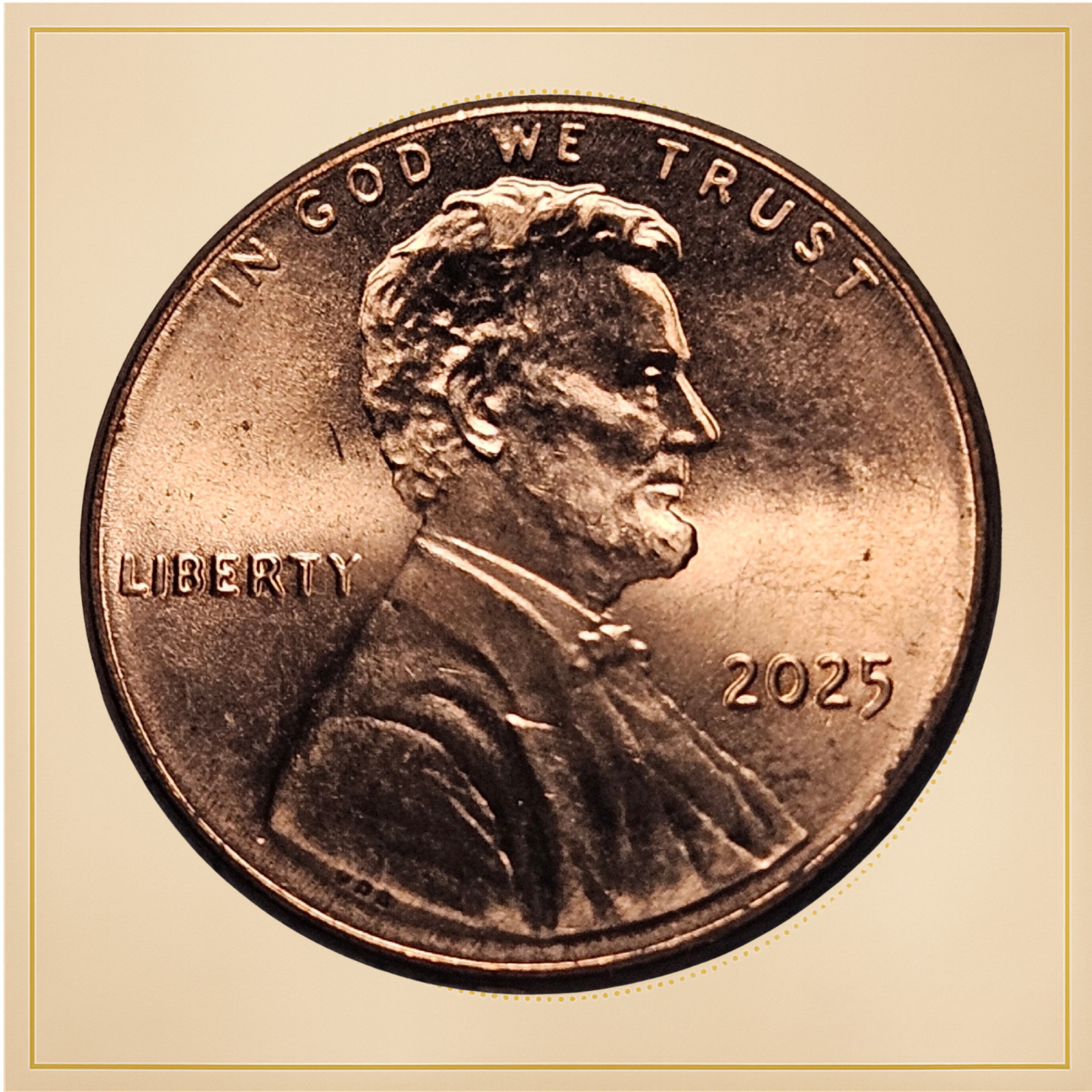2025 P Lincoln Shield Cent - Final Year of U.S. Penny - DDO ERRORS