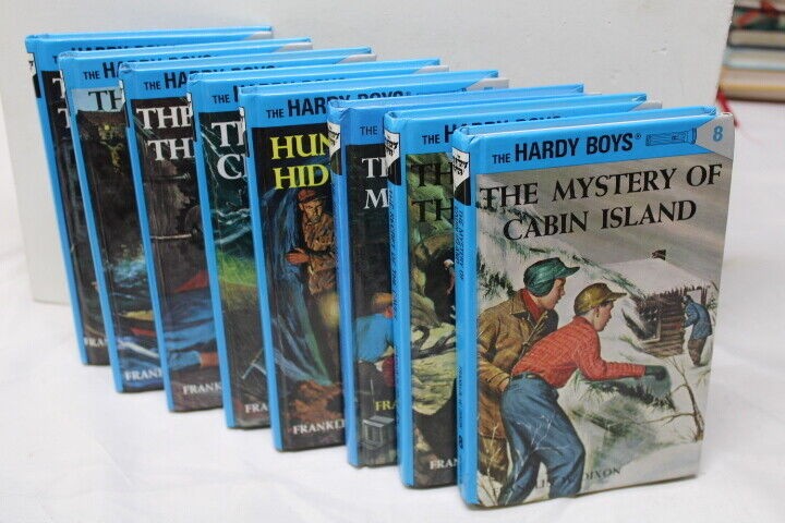 The Hardy Boys Mystery Book Lot of 8 Mint Condition 1987 1-8