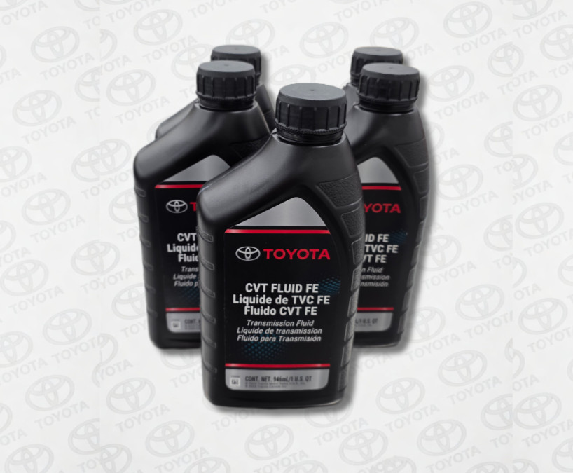 OEM TOYOTA CVT FE TRANSMISSION FLUID OIL 00279-CVTFE-01 5QTS