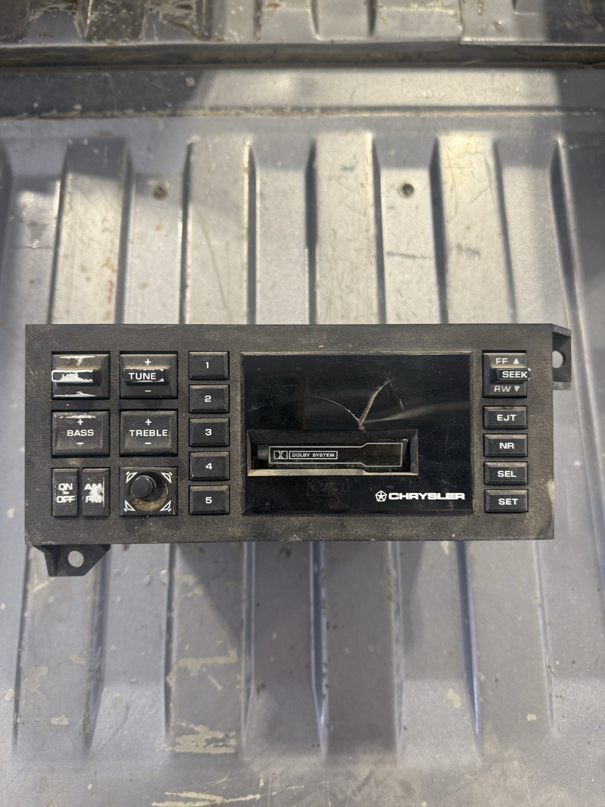 1989-1993 DODGE RAM 5.9 CUMMINS 1st Gen FACTORY RADIO Tape Player D250 D350 READ