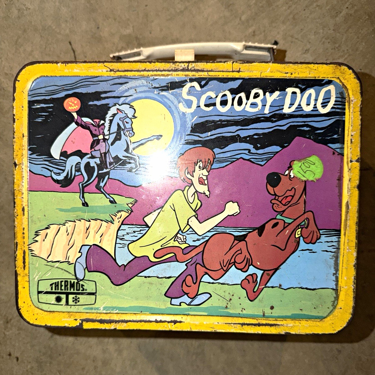 Scooby-Doo Hanna-Barbera 1973 Vintage Metal Lunchbox without thermos. Scooby-Doo Hanna-Barbera 1973 Vintage Metal Lunchbox without thermos.