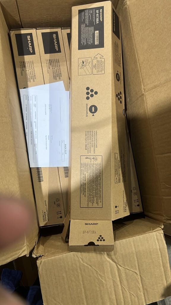 BP-NT70BA New Genuine Sharp Black Toner Cartridge