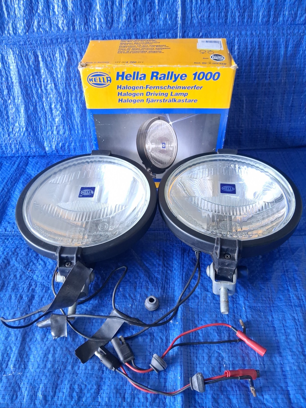 Hella Rallye 1000 HALOGEN DRIVING LAMPS (Pre-Owned Pair) For The Sporting Driver