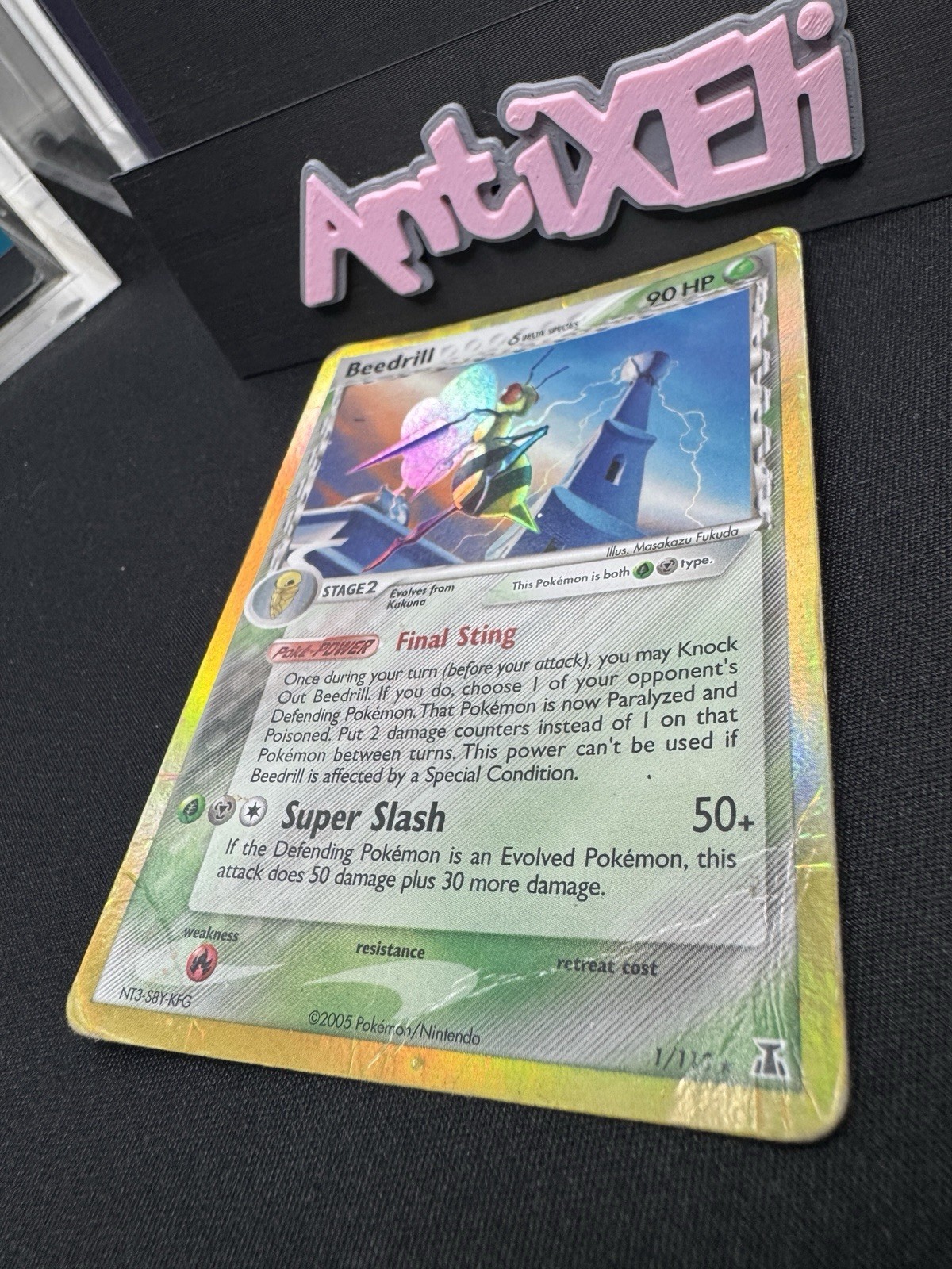 Beedrill (Delta Species) 1/113 EX Delta Species Holo-DMG Beedrill (Delta Species) 1/113 EX Delta Species Holo-DMG