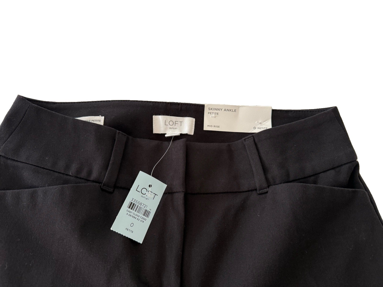 The Loft Outlet Skinny Ankle Petite Mid Rise Pants Size 0. NWT The Loft Outlet Skinny Ankle Petite Mid Rise Pants Size 0. NWT