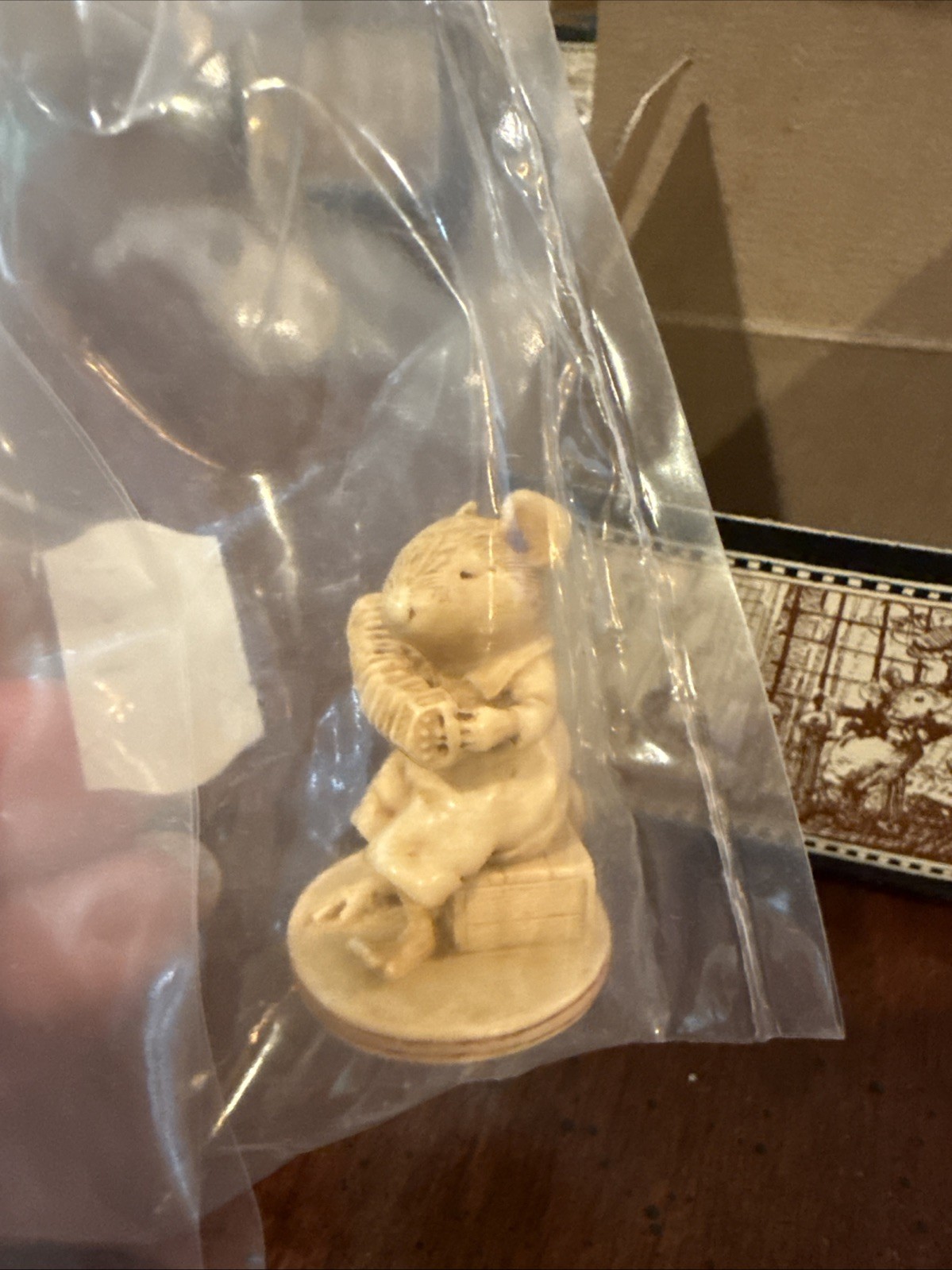 Vintage Wee Forest Folk WFF Sea S-1 Isaac Baker NEW NIP 1997 Crew of The Peapod
