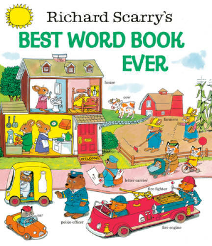 Richard Scarry's Best Word Book Ever (Giant Golden Book) - Hardcover - GOOD Richard Scarry's Best Word Book Ever (Giant Golden Book) - Hardcover - GOOD