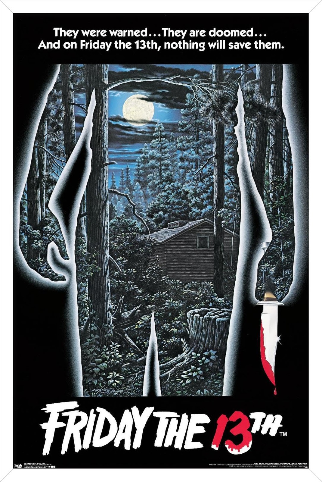 Trends International Friday the 13th One Sheet Wall Poster 22.375\