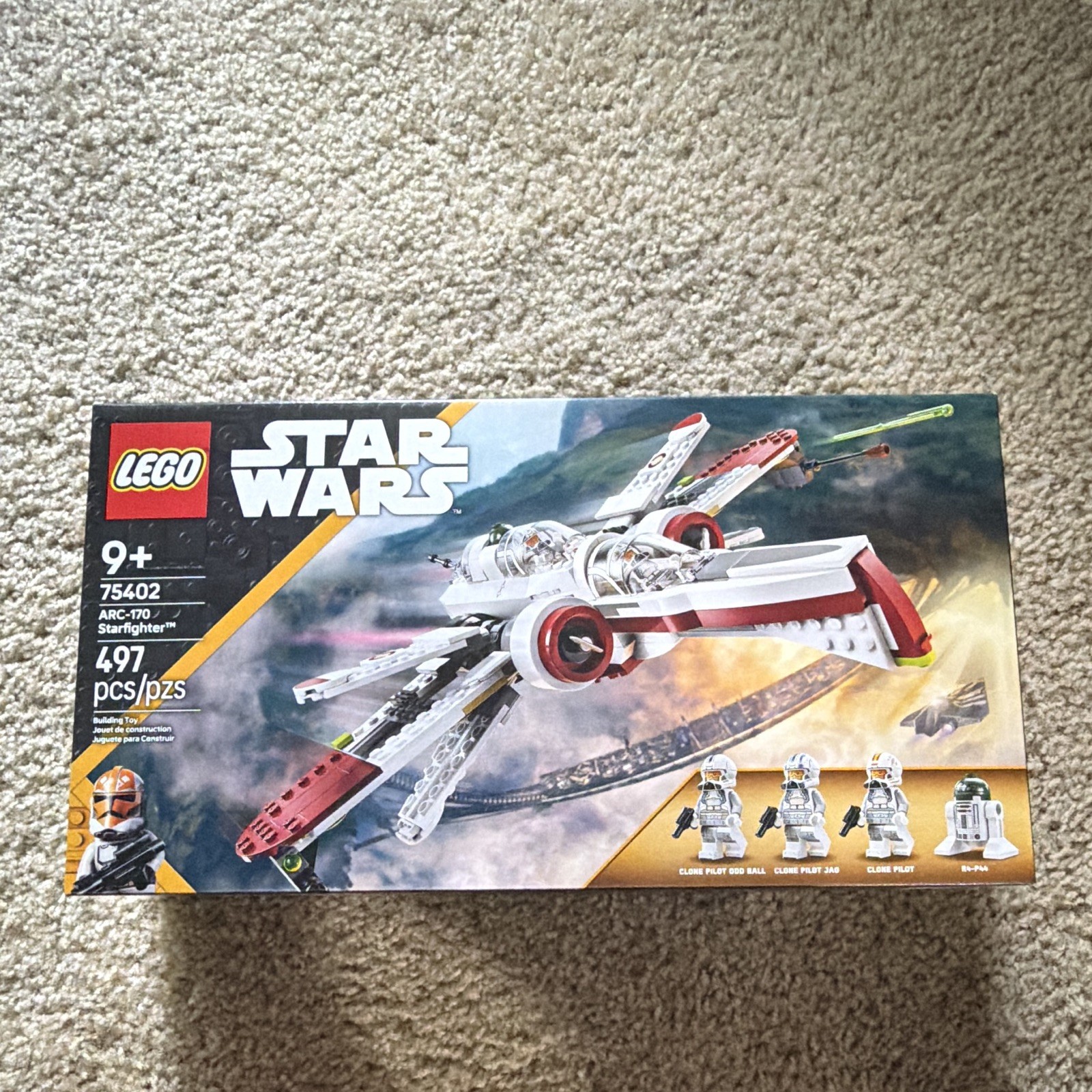 LEGO Star Wars ARC-170 Starfighter Spaceship 75402