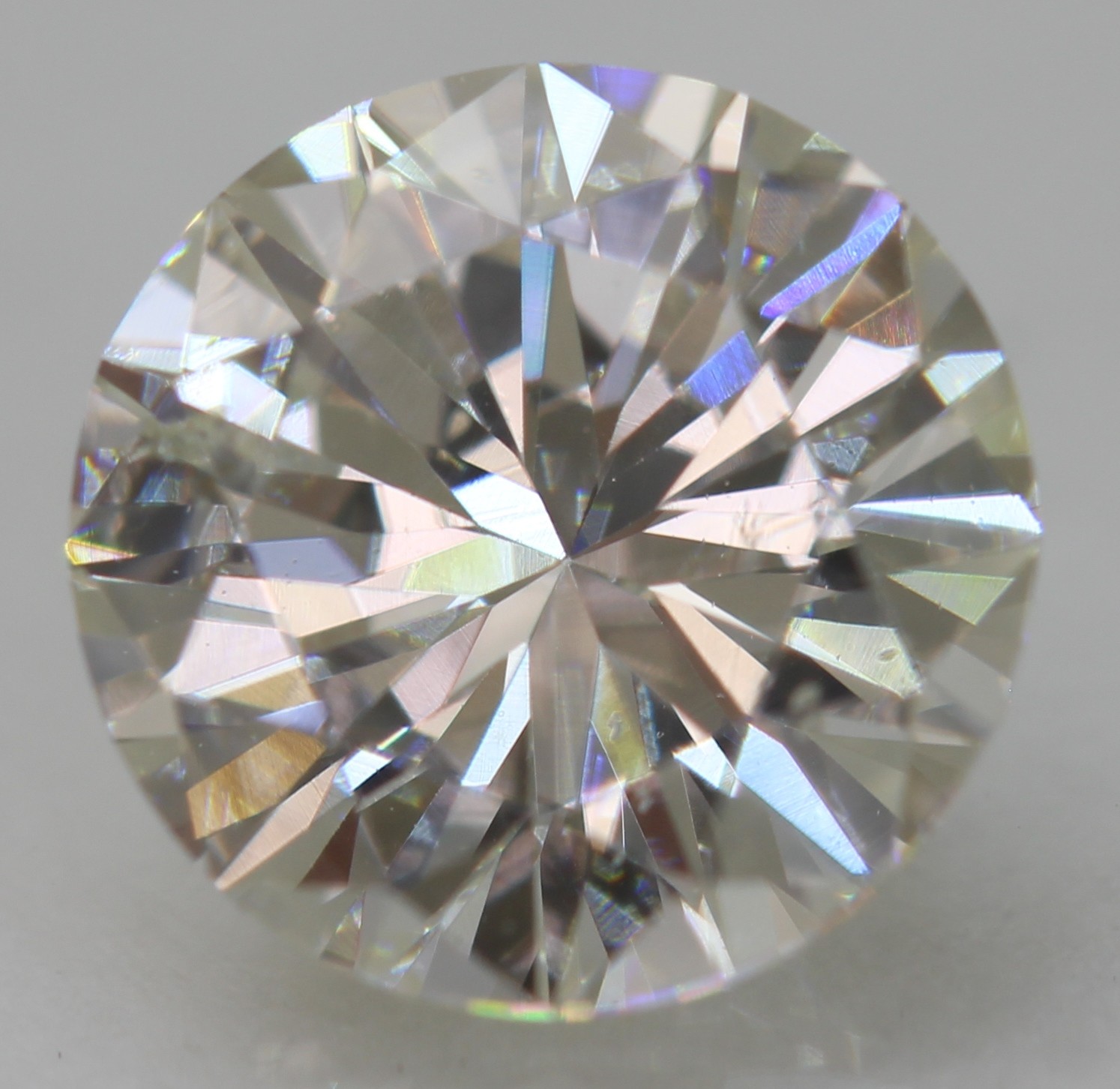0.09 Carat I VS2 Round Brilliant Natural Enhanced EARTH MINED Diamond 2.84mm