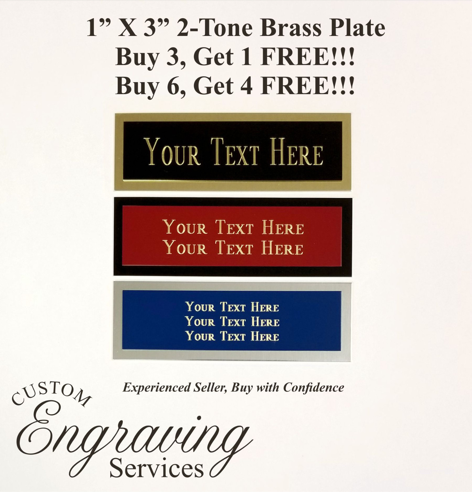 Engraved Trophy Plate 1\