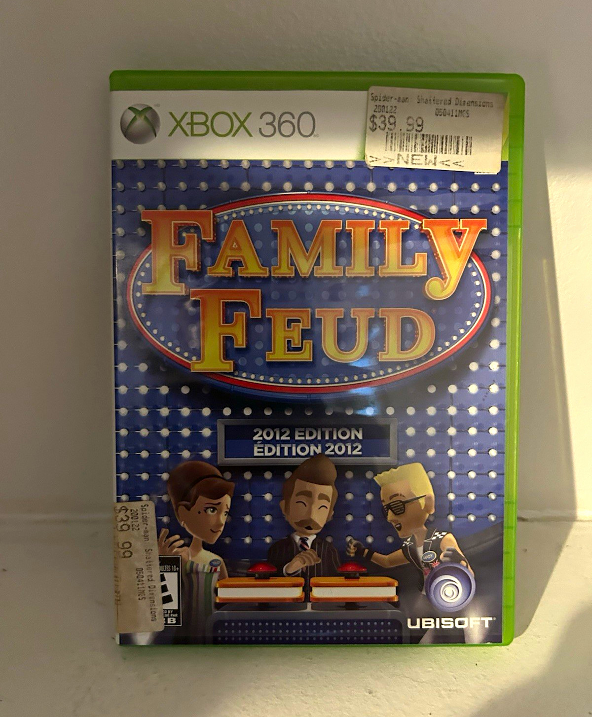 Ubisoft Family Feud 2012 Edition Xbox 360 NTSC-U/C E10+ Manual Included