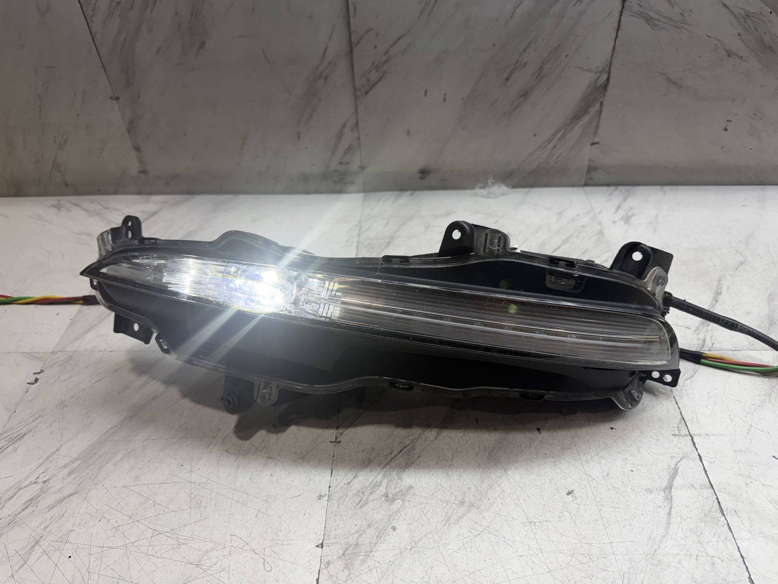 2014 2017 ACURA RLX FOG LIGHT ASSEMBLY OEM LH LEFT DRIVER SIDE LED FOG LAMP