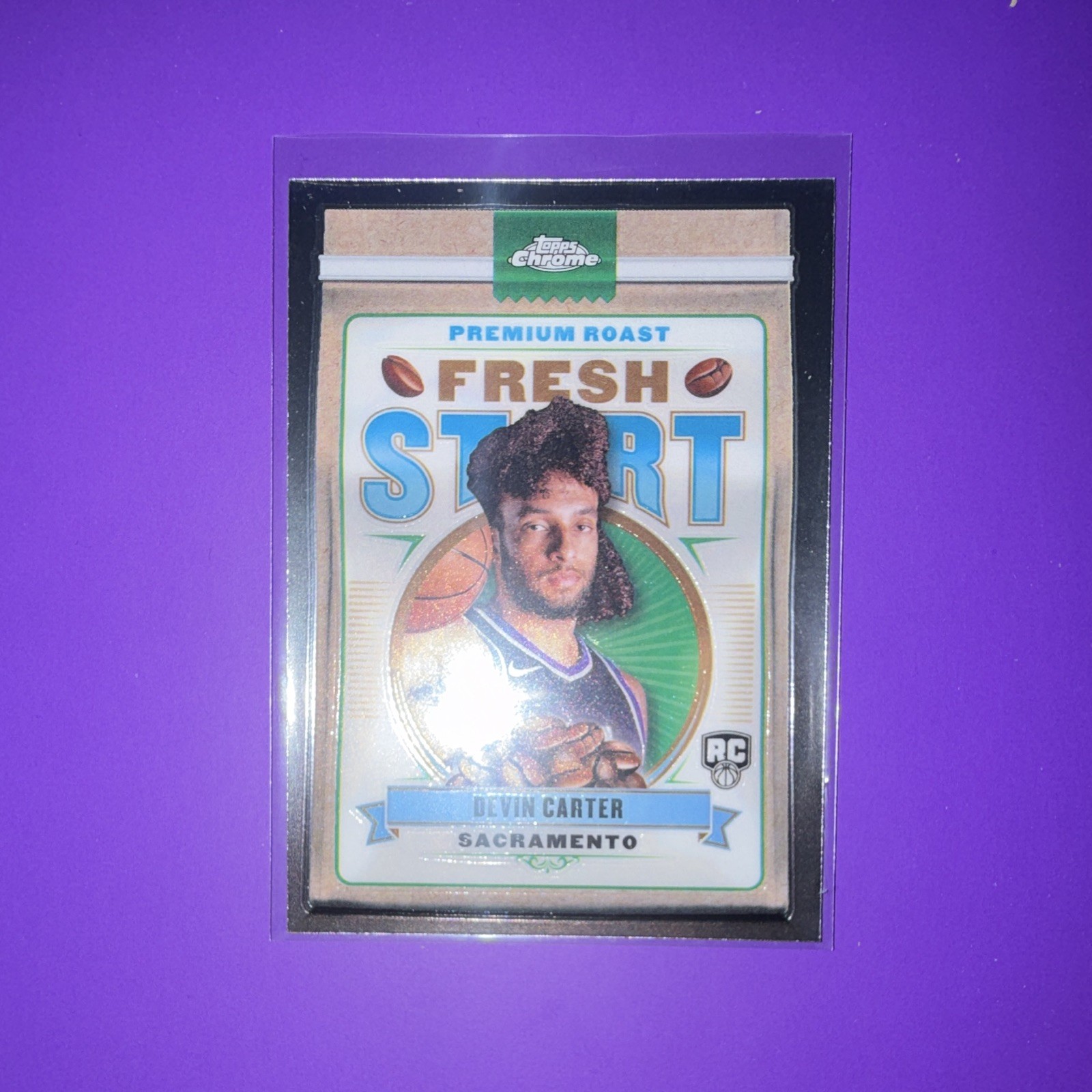 2024 Topps Chrome Fresh Start Devin Carter #FS-10 Rookie Card