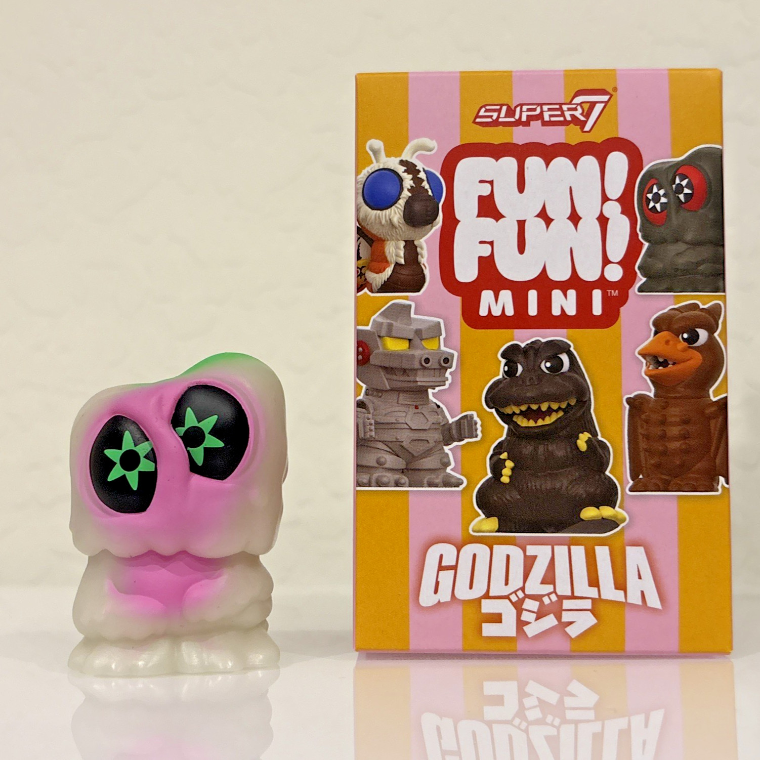 Super7 Fun Fun Mini Godzilla Hedorah Glow Figure 2.5\