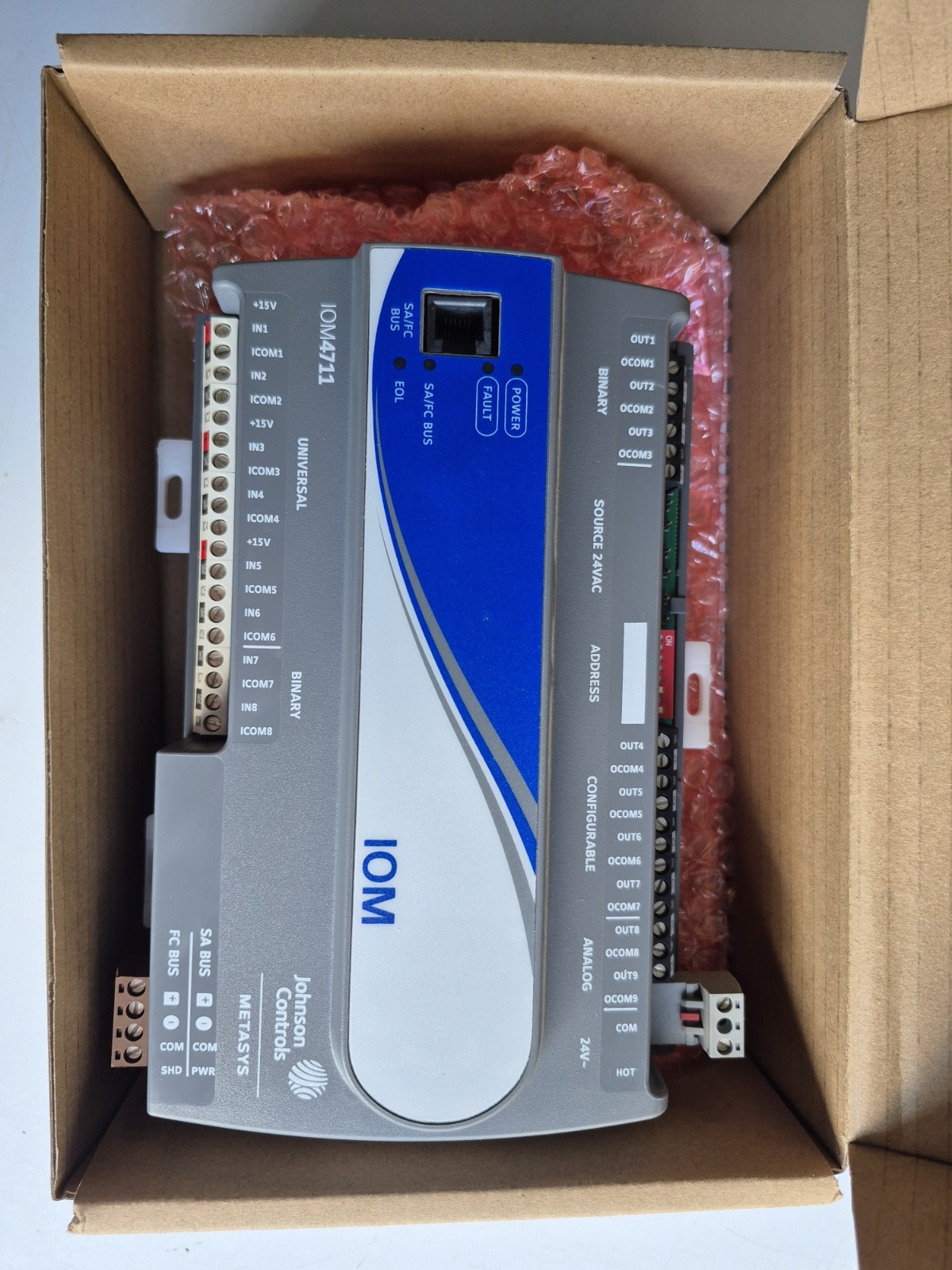 Johnson Controls Brand new original MS-IOM4711-0 PLC Controller fast shipping Johnson Controls Brand new original MS-IOM4711-0 PLC Controller fast shipping