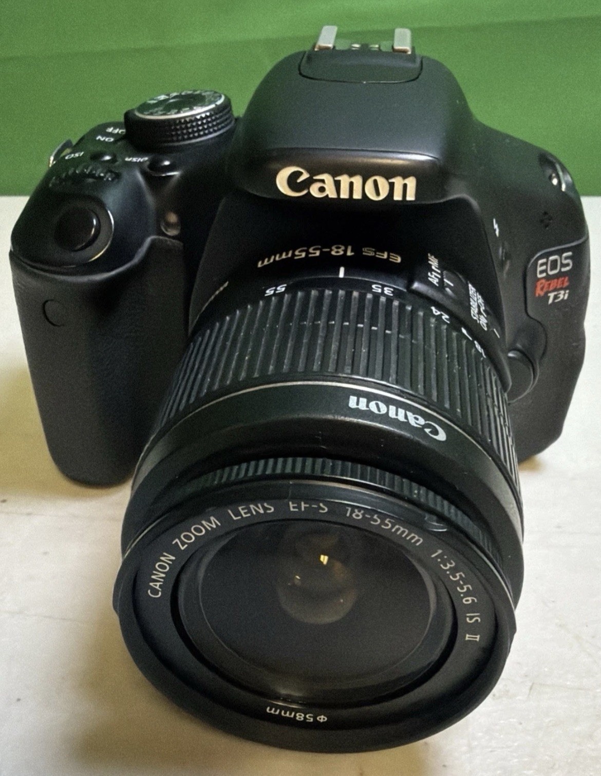Canon EOS T3i 18.0MP DSLR Camera 18-55mm Lens -Fair Canon EOS T3i 18.0MP DSLR Camera 18-55mm Lens -Fair